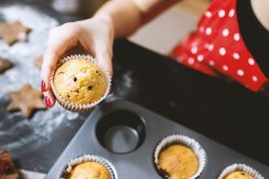 Cooking muffins